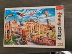 puzzel funny cities rome, Hobby en Vrije tijd, Denksport en Puzzels, Ophalen of Verzenden, 500 t/m 1500 stukjes, Zo goed als nieuw