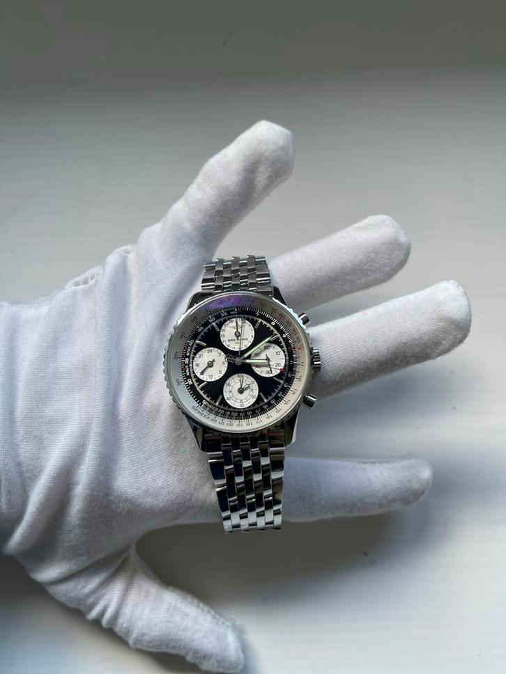 Breitling Navitimer A39022 in Uitzonderlijke Staat, Sieraden, Tassen en Uiterlijk, Horloges | Heren, Zo goed als nieuw, Polshorloge