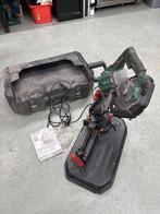 Parkside Metaal Lintzaag met Zaaghouder en Koffer, Doe-het-zelf en Verbouw, Ophalen of Verzenden, Zo goed als nieuw, Minder dan 600 watt