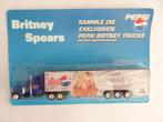 Reclamevrachtwagen 1:87 met opdruk Pepsi en Britney Spears , Ophalen of Verzenden, Zo goed als nieuw, Bus of Vrachtwagen, Overige merken