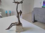 Mooi brons beeld hoog 30 cm, Antiek en Kunst, Antiek | Koper en Brons, Ophalen of Verzenden