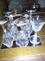 antieke borrelglaajes, Ophalen, Zo goed als nieuw, Glas, Overige stijlen