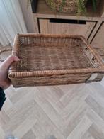 Riviera Maison Rattan Dienblad, Huis en Inrichting, Woonaccessoires | Schalen en Manden, Gebruikt, Schaal, Ophalen of Verzenden