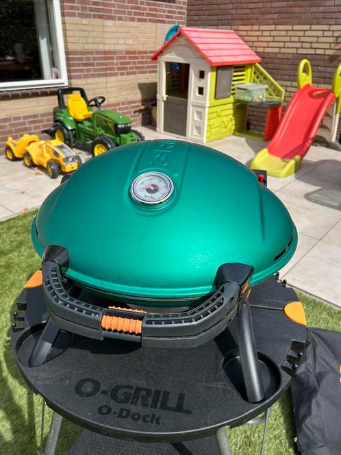 O-Grill gasbarbecue met O-Dock onderstel, Tuin en Terras, Gasbarbecues, Gebruikt, Ophalen