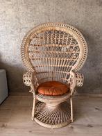 Rotan pauwentroon, Ophalen, Bruin, Riet of Rotan, Zo goed als nieuw