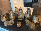 Kerststal figuren set, Ophalen of Verzenden, Zo goed als nieuw, Religie