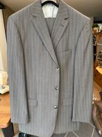 Boss kostuum grijs/lichtblauw krijtstreep mt 106, Kleding | Heren, Kostuums en Colberts, Ophalen, Zo goed als nieuw, Grijs