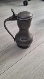 Tin beker met deksel, Antiek en Kunst, Antiek | Tin, Ophalen