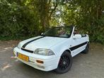Suzuki Swift 1.3 Cabriolet historie aanwezig/APK tot 8-04-27, Auto's, Voorwielaandrijving, Zwart, 4 cilinders, Cabriolet