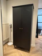 Kledingkast Garderobekast 190 x 80 x 50cm zwart, Huis en Inrichting, Kasten | Kledingkasten, Ophalen, 50 tot 100 cm, Zo goed als nieuw