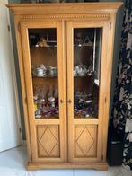 Vitrinekast, Ophalen, Gebruikt, 100 tot 150 cm, Eikenhout