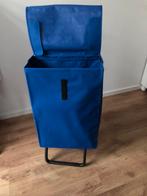 Grote trolley. 46 liter., Wieltjes, 40 tot 60 cm, 20 tot 30 cm, Blauw