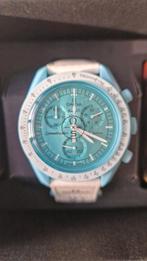 Omega x Swatch Moonswatch - Mission to Uranus, Sieraden, Tassen en Uiterlijk, Kunststof, Verzenden, Polshorloge, Swatch