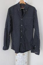 Dikke scotch soda blouse overhemd blauw patronen xl valt l, Blauw, Halswijdte 41/42 (L), Ophalen of Verzenden, Scotch & Soda