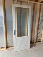 Buitendeur met Driepuntsluiting, hr++ glas,, Doe-het-zelf en Verbouw, Ophalen, 80 tot 100 cm, 215 cm of meer, Glas