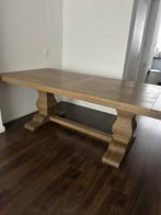 Eettafel klooster Rofra Home Navidad, Ophalen, 100 tot 150 cm, Eikenhout, 200 cm of meer