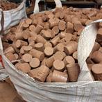 Big bag meranti briketten, Tuin en Terras, 6 m³ of meer, Ophalen, Overige houtsoorten, Blokken