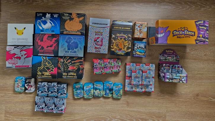 Lege Pokemon TCG Verpakkingen - Diverse Soorten, Hobby en Vrije tijd, Verzamelkaartspellen | Pokémon, Zo goed als nieuw, Overige typen