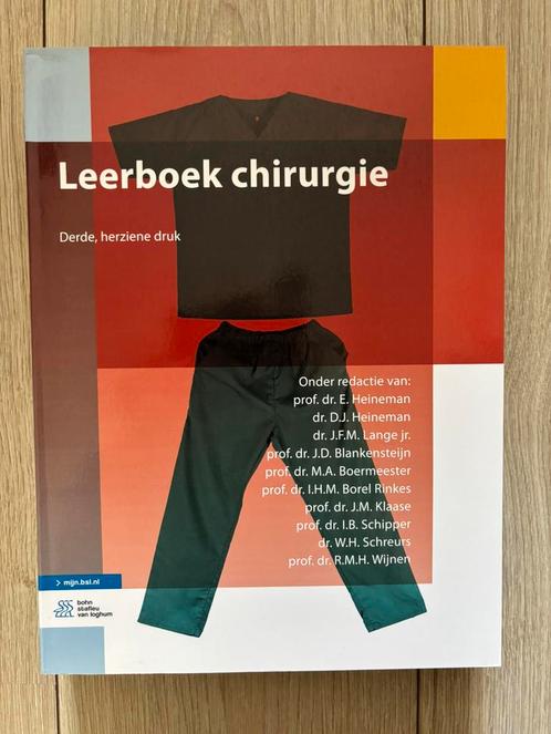 Leerboek chirurgie, Boeken, Studieboeken en Cursussen, Zo goed als nieuw, HBO, Ophalen of Verzenden