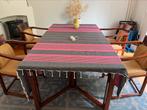 Schuitema tafel en 4 stoelen, Huis en Inrichting, Gebruikt, Art deco, Eikenhout, 150 tot 200 cm
