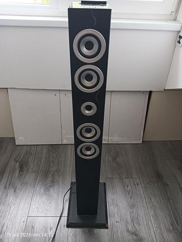 soundlogic muziek zuil en speaker inc afstandbediening  beschikbaar voor biedingen