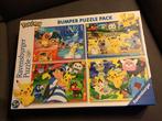 4 kinder puzzels in 1 doos., Ophalen of Verzenden, Minder dan 500 stukjes, Zo goed als nieuw