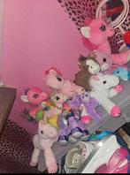 Te koop eenhoorn unicorn knuffels samen of apart, Ophalen of Verzenden, Overige typen