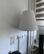 Vloerlamp staande lamp ikea ÅRSTID Arstid wit zilver, Ophalen of Verzenden, Gebruikt, 150 tot 200 cm