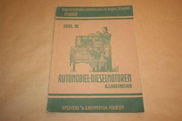Automobiel-Dieselmotoren - Uitg. Kemperman 1947 !! beschikbaar voor biedingen