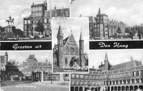 (301-064-019) Den Haag Groeten uit, Verzamelen, Ansichtkaarten | Nederland, Zuid-Holland, Verzenden