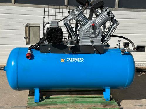 Credmers compressor 10 pk, Doe-het-zelf en Verbouw, Compressors, Gebruikt, 6 tot 10 bar, 100 liter of meer, Ophalen of Verzenden