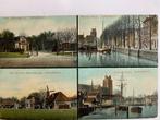 ansichtkaart Dordrecht, divers, Gelopen, Zuid-Holland, Ophalen of Verzenden, Voor 1920