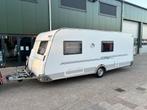 Knaus sport WO45540 250 breed, 2011,met stapelbed, Caravans en Kamperen, Rondzit, Kachel, Particulier, 6 tot 7 meter