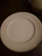 LW Groot porselein Duits Bord (gerestaureerd) uit de ww2, Ophalen of Verzenden, Duitsland