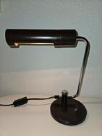 Vintage Hala Zeist Pianolamp - Bureau Lamp, Gebruikt, Vintage, Ophalen of Verzenden, Metaal
