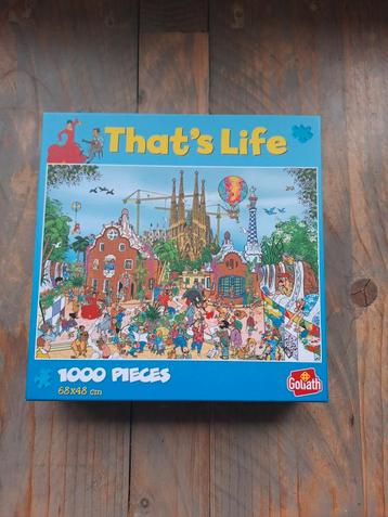 That's life puzzel. Nieuw 1000 Stukjes beschikbaar voor biedingen