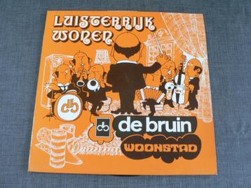 VINYL LP LUISTERRIJK WONEN DE BRUIN WOONSTAD ZEVENAAR beschikbaar voor biedingen