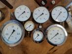 Manometer Drukmeter Oliedruk Stationaire Sleepboot Schip, Ophalen of Verzenden, Zo goed als nieuw