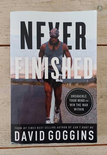 David Goggins - Never finished (Engels) beschikbaar voor biedingen