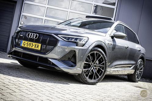 Audi e-tron 50 Quattro 3x S-Line PANO 21inch Trekhaak Origin, Auto's, Audi, Bedrijf, Te koop, e-tron, 4x4, ABS, Adaptive Cruise Control
