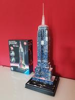 Ravensburger 3D puzzel: Empire State Building Night Edition, Ophalen of Verzenden, Minder dan 500 stukjes, Zo goed als nieuw, Rubik's of 3D-puzzel