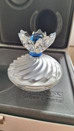 swarovski sieraden bakje Blue Flower in doos, Verzamelen, Swarovski, Ophalen of Verzenden, Nieuw, Overige typen