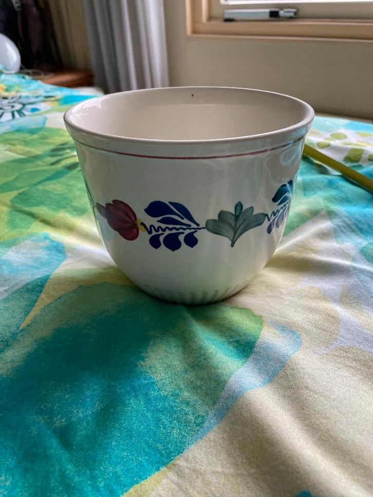 Boerenbont bloempot / plantenschaal M16 Boerenbond, Huis en Inrichting, Keuken | Servies, Gebruikt, Schaal of Schalen, Boerenbont