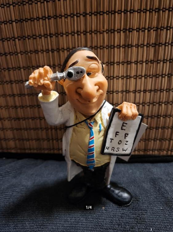 Comical world of Stratford oogarts 15cm, Verzamelen, Beelden en Beeldjes, Ophalen of Verzenden, Nieuw, Mens