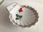 Schaaltje roos - Nous Deux Limoges France, Antiek en Kunst, Antiek | Porselein, Ophalen of Verzenden