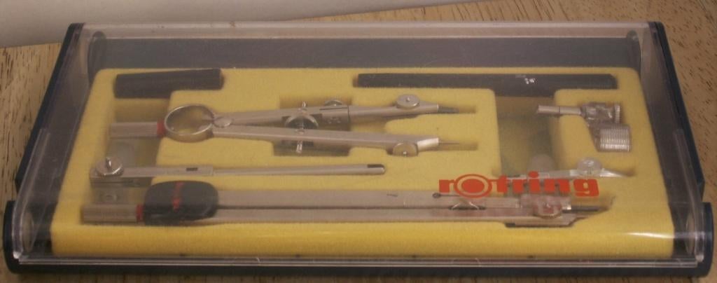 Rotring professionele passerset, Ophalen of Verzenden