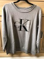 CALVIN KLEIN JEANS SWEATER maat S grijs/zwart, Grijs, Ophalen of Verzenden, Zo goed als nieuw, Maat 36 (S)