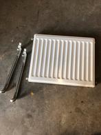 Wc Radiator 50x40cm Wit met Beugels, Doe-het-zelf en Verbouw, Verwarming en Radiatoren, Ophalen, 30 tot 80 cm, Gebruikt, Radiator