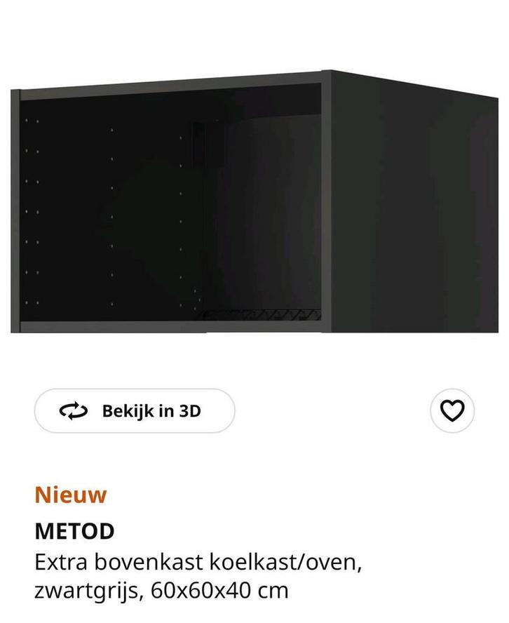 Ikea Metod extra bovenkast, Huis en Inrichting, Keuken | Keukenelementen, Gebruikt, Minder dan 100 cm, 50 tot 100 cm, 25 tot 50 cm