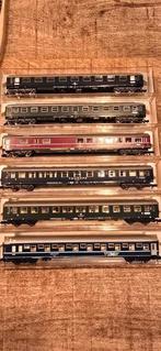Fleischmann piccolo DB 6 delige rijtuigset internationaal nw, Gelijkstroom, Fleischmann, Ophalen of Verzenden, Nieuw